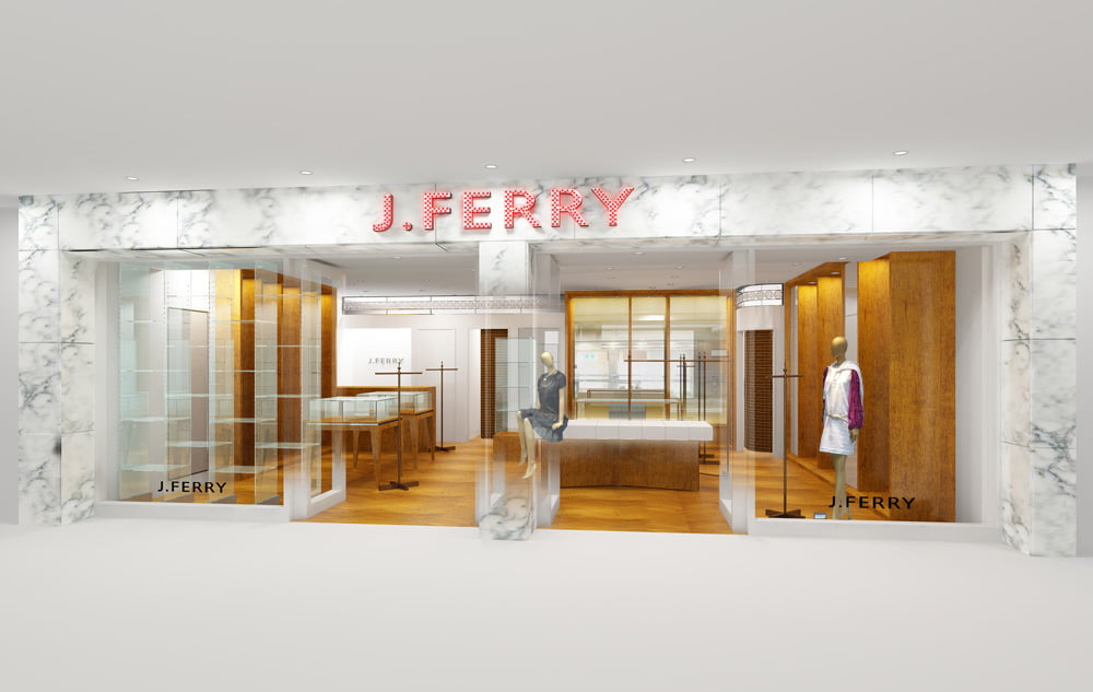 フォトリアルCG 建築パース 店舗パース J.FERRY