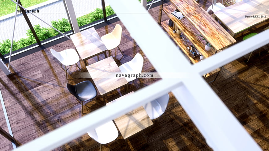 フォトリアルCG 建築パース 新たなシステムを採用 03