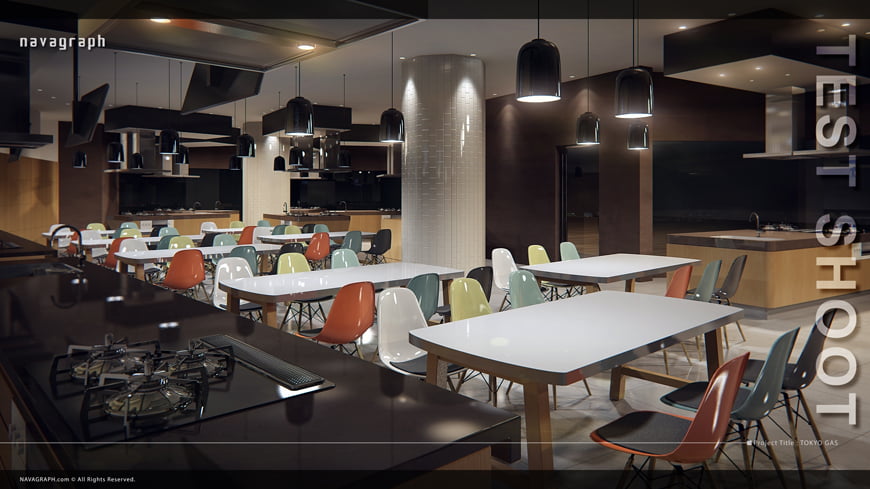 フォトリアルCG 建築パース 東京ガスCG 02