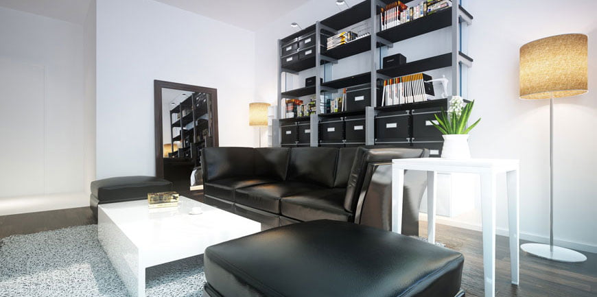 フォトリアルCG 建築パース リビングルーム オリジナル 03