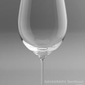フォトリアルCG-ワイングラス／ガラス検証